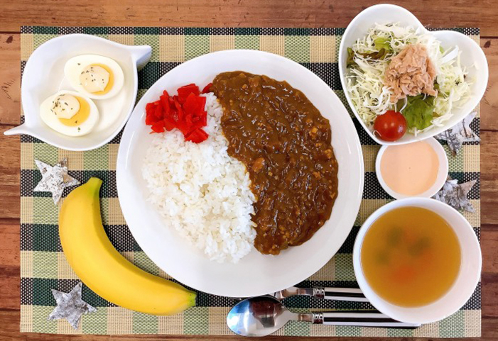 ④満腹☆キーマカレー